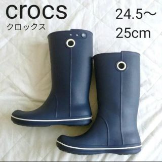 クロックス(crocs)の✣ゆっきー様専用✣クロックス レインブーツ W9(レインブーツ/長靴)