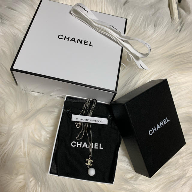 CHANEL ネックレス パール