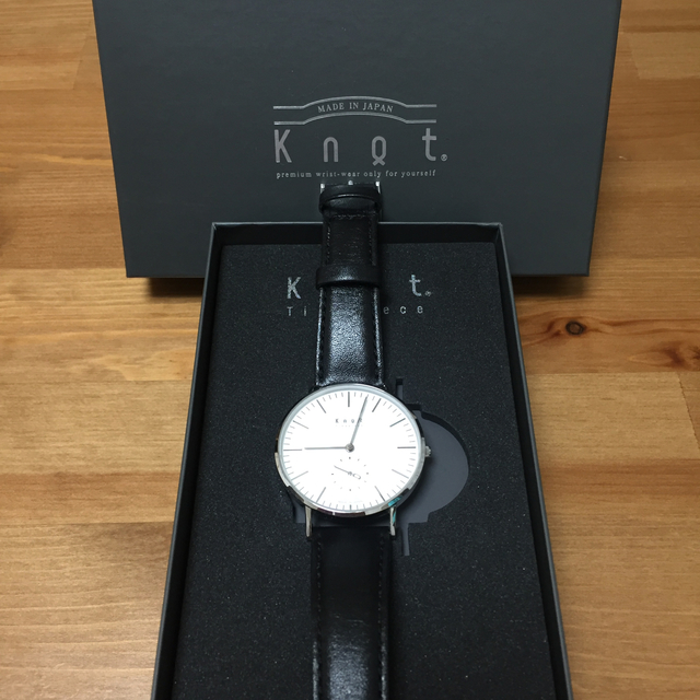 KNOT(ノット)のknot CS-36 SMALL SECOND メンズの時計(腕時計(アナログ))の商品写真