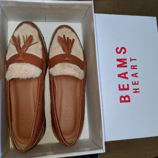 ビームス(BEAMS)のBEAMS　ローファー　ブラウン✨美品(ローファー/革靴)