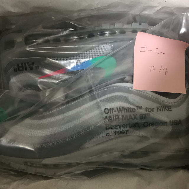 NIKE AIR MAX 97 エアマックス97 オフホワイト