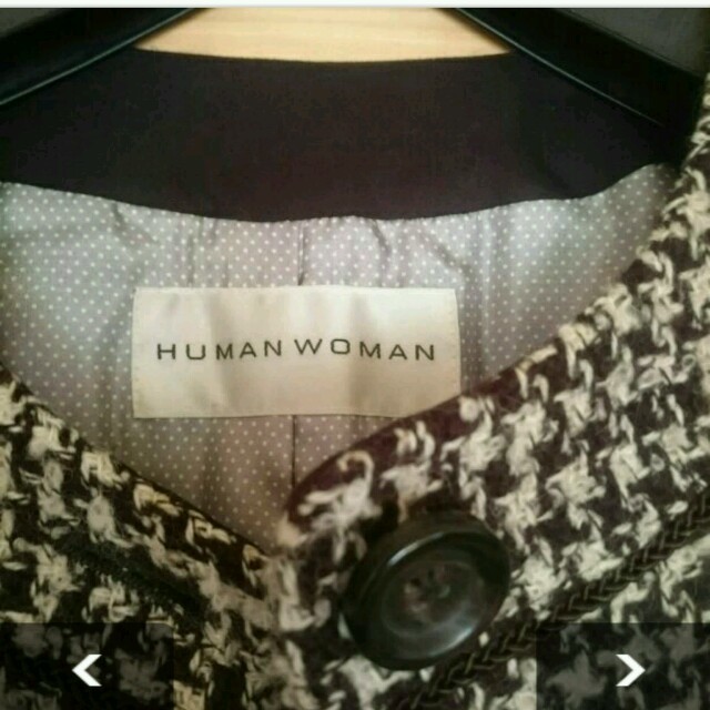 HUMAN WOMAN(ヒューマンウーマン)のすいれんさま専用！HUMANWOMAN レディースのジャケット/アウター(ロングコート)の商品写真
