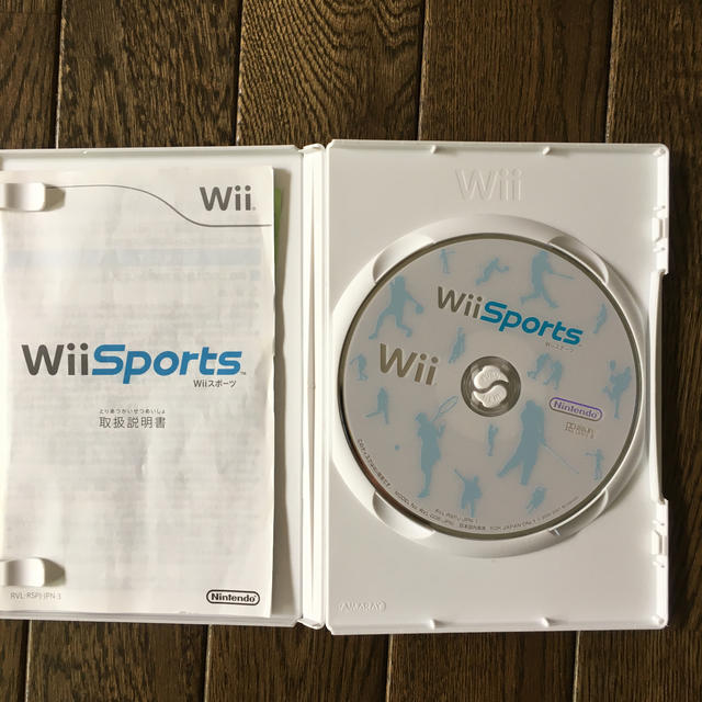 Wii Sports エンタメ/ホビーのゲームソフト/ゲーム機本体(家庭用ゲームソフト)の商品写真