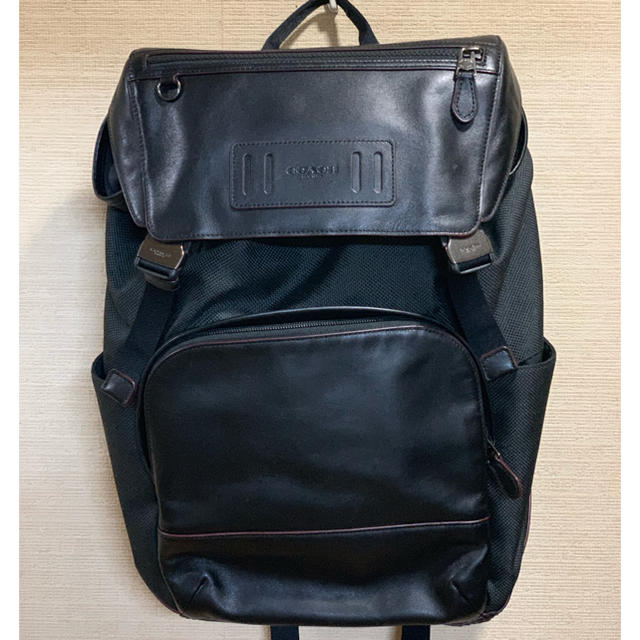 バッグCOACHメンズリュック☆美品