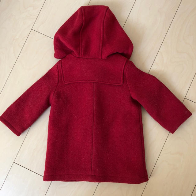 babyGAP(ベビーギャップ)のベビー GAP ダッフル コート 防寒 中古 BABY 美品 男の子 女の子 キッズ/ベビー/マタニティのキッズ服女の子用(90cm~)(コート)の商品写真