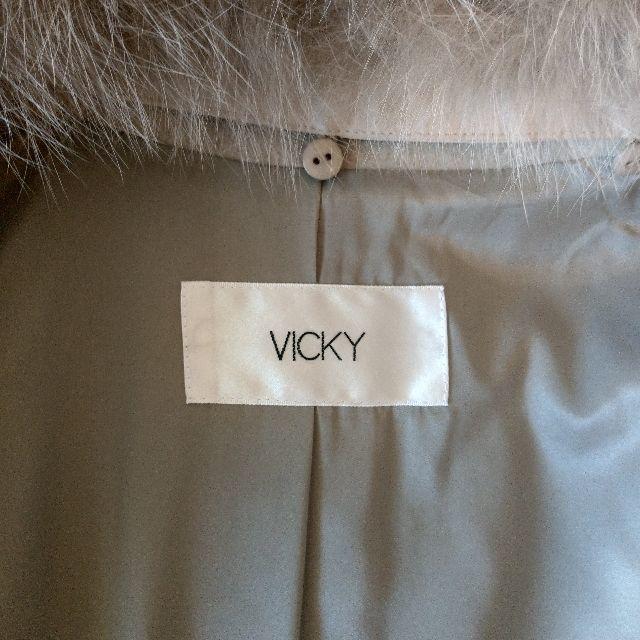 VICKY（ビッキー） フォックスファーコート  S