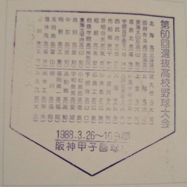 人気定番 第60回選抜高校野球大会記念球 sushitai.com.mx