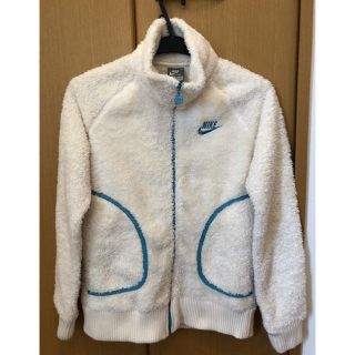 ナイキ(NIKE)のNIKE ボア 刺繍ロゴ フリース ジャケット(トレーナー/スウェット)