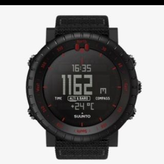 スント(SUUNTO)の★値下げ★　スント　コアブラックレッド(腕時計(デジタル))