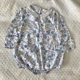 キャラメルベビー&チャイルド(Caramel baby&child )のlittle cotton clothes  長袖ロンパース(ワンピース)