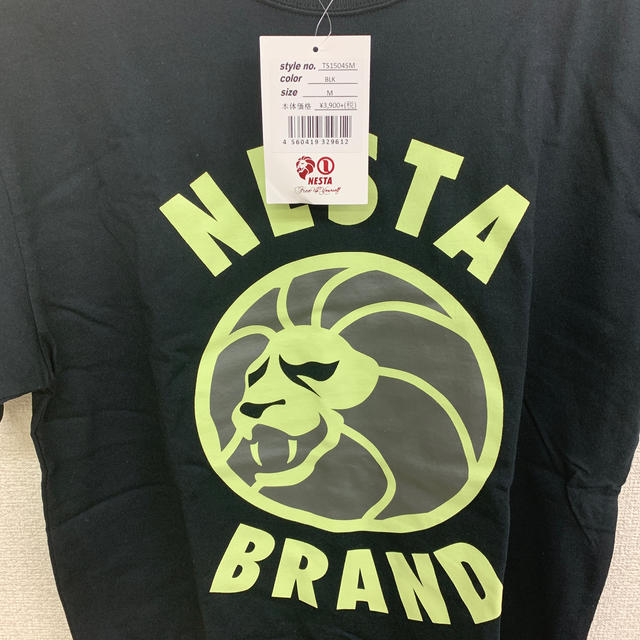NESTA BRAND(ネスタブランド)の◆新品未使用◆NESTA BRAND Tシャツ「ライオンマーク大」ブラック M メンズのトップス(Tシャツ/カットソー(半袖/袖なし))の商品写真