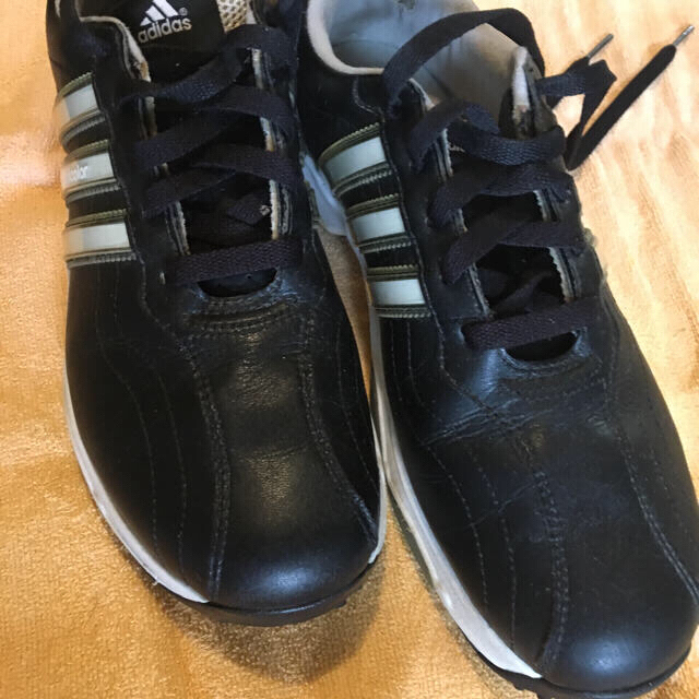 adidas(アディダス)のゴルフシューズ 26cm 黒 スポーツ/アウトドアのゴルフ(シューズ)の商品写真