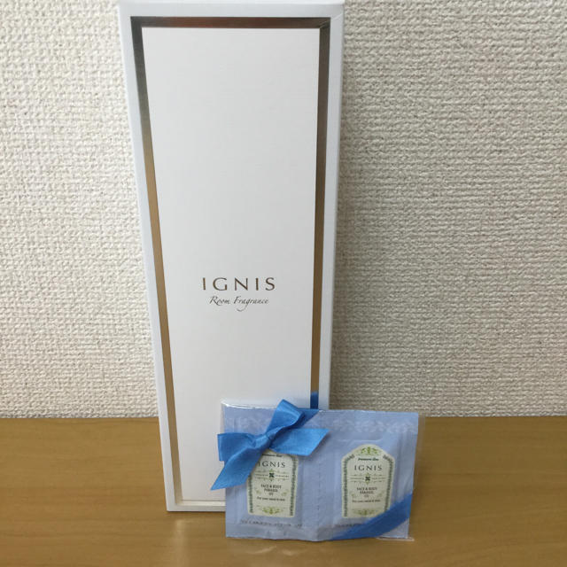 IGNIS(イグニス)のIGNIS ノベルティ ルームフレグランス  サンプル付き コスメ/美容のリラクゼーション(アロマグッズ)の商品写真