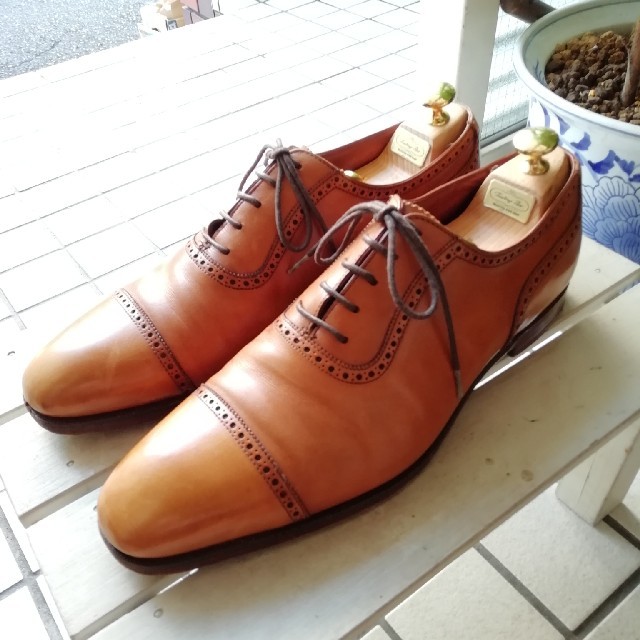 色気が薫るアデレードタイプ Crockett&Jones ALBANY 9.5D