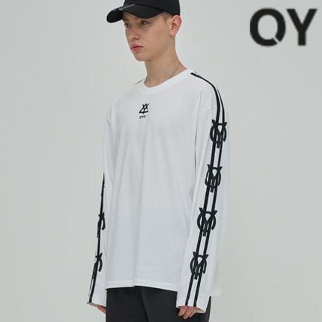 OY(オーワイ) ホワイト ロング Tシャツ 韓国正規品 人気ブランド - T