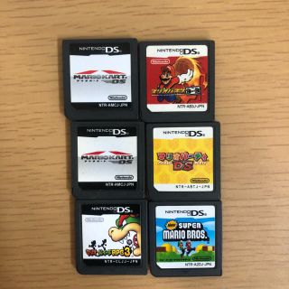 ニンテンドーDS(ニンテンドーDS)のマリオ DS ソフト(携帯用ゲームソフト)