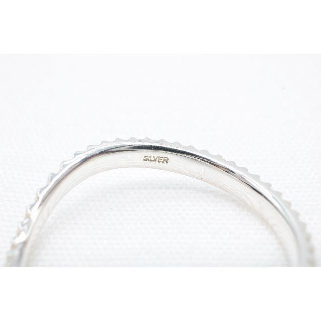 【R-435】SILVER 925 Vライン デザイン リング 指輪 11号 レディースのアクセサリー(リング(指輪))の商品写真