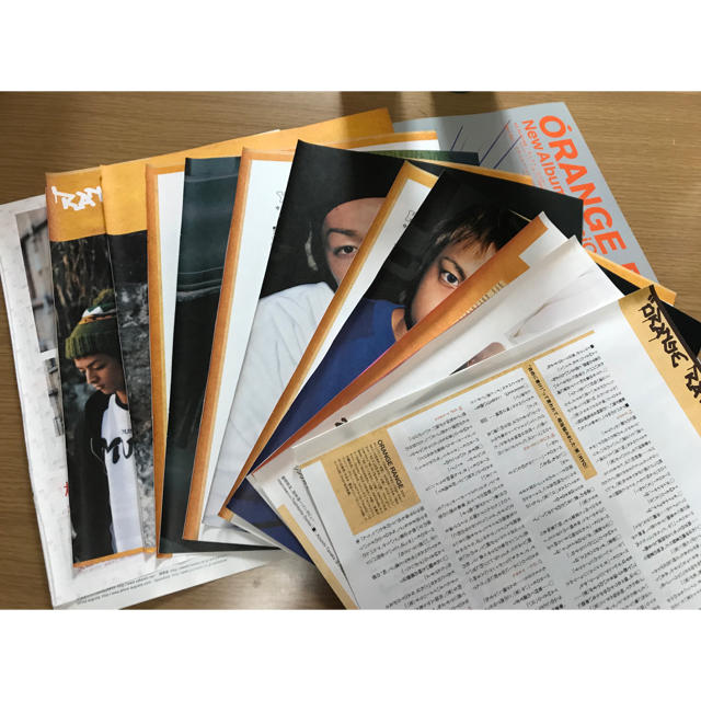 ORANGE RANGE 切り抜き B=PASS 2005年1月号より エンタメ/ホビーの雑誌(音楽/芸能)の商品写真