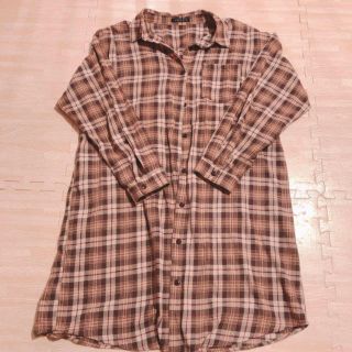 イング(INGNI)のチェックロングシャツ♡INGNI(シャツ/ブラウス(長袖/七分))