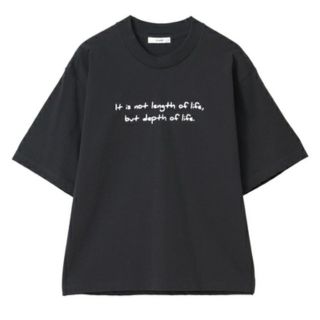 CLANE ハンドライティングTシャツ(Tシャツ(半袖/袖なし))