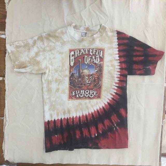 GRATEFUL DEAD 1990 EUROPIAN TOUR Tシャツ 【正規逆輸入品】 4608円