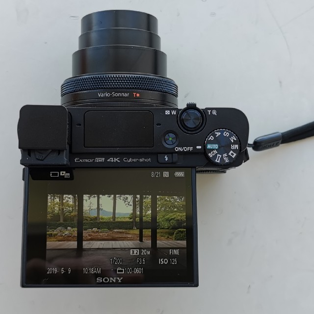 ソニー
RX100VI（RX100M6）24-200mm 高画質デジタルカメラ