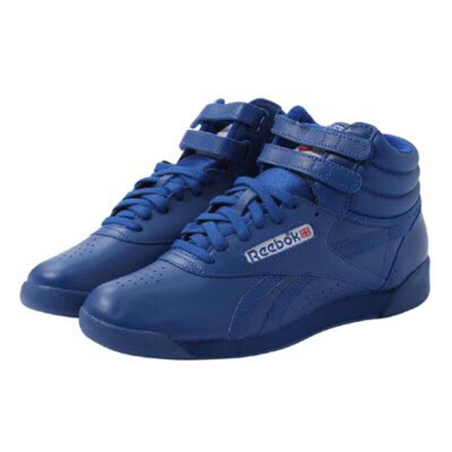 Reebok classic青スニーカー