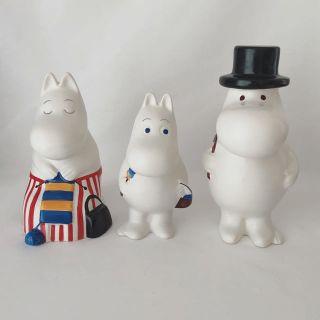 Moomin フィギュア 3体セット(キャラクターグッズ)