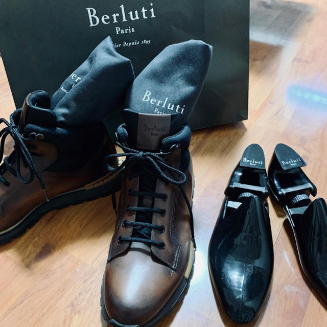 Berluti(ベルルッティ)のベルルッティ ファストトラック　スニーカー　ブーツ　カリグラフィ メンズの靴/シューズ(スニーカー)の商品写真