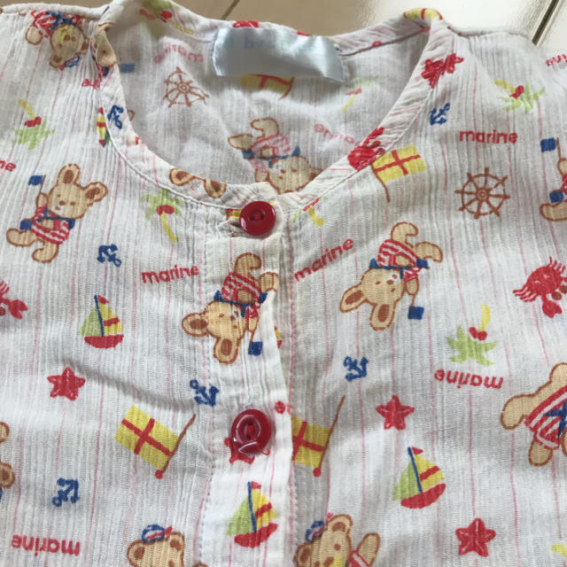 パジャマ キッズ/ベビー/マタニティのベビー服(~85cm)(パジャマ)の商品写真