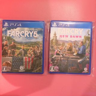 プレイステーション4(PlayStation4)のFAR CRY5 、newdawn PS4版 2点セット(家庭用ゲームソフト)