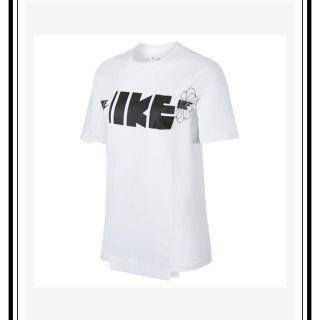 サカイ(sacai)のNIKE × sacai Tシャツ ホワイト S(Tシャツ(半袖/袖なし))