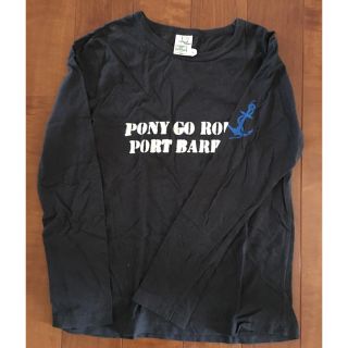 ポニーゴーラウンド(PONY GO ROUND)の美品☆PONY GO ROUND  ロングTシャツ☆150㎝(Tシャツ/カットソー)