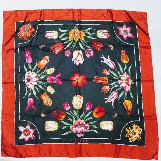 Gucci - 【美品】☆GUCCI☆大判スカーフ(85×85)の通販 by Tommy's