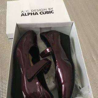 アルファキュービック(ALPHA CUBIC)のアルファキュービック ボルドー色(ハイヒール/パンプス)