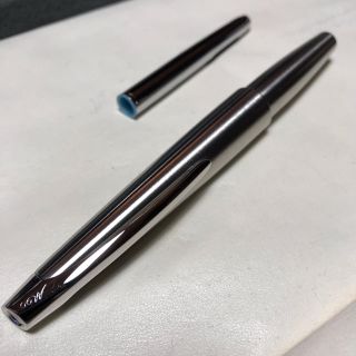 極美品 希少 パイロット ミュー90 万年筆 ペン先F-
