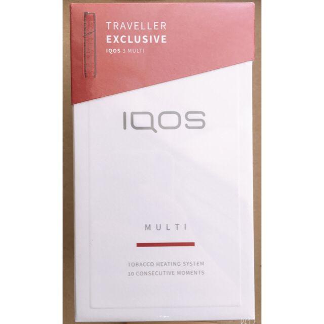 未開封正規品  IQOS3 MULTI RED  アイコス3 マルチ レッド   メンズのファッション小物(タバコグッズ)の商品写真