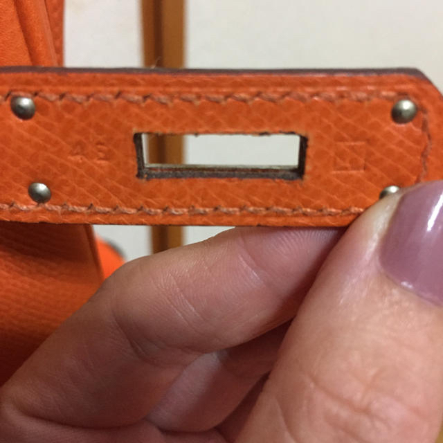 Hermes(エルメス)のエルメス バーキン 30 オレンジ系 レディースのバッグ(ハンドバッグ)の商品写真