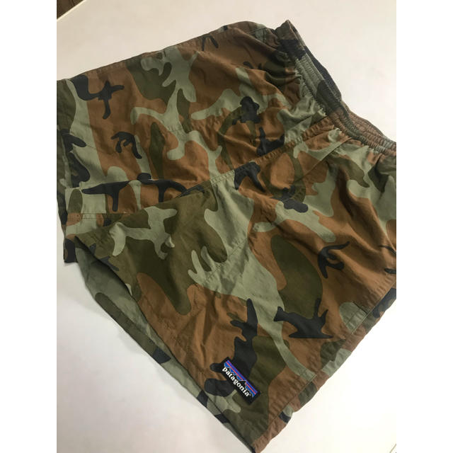 美品 限定カラー パタゴニア バギーズ ショーツ patagonia カモフラ