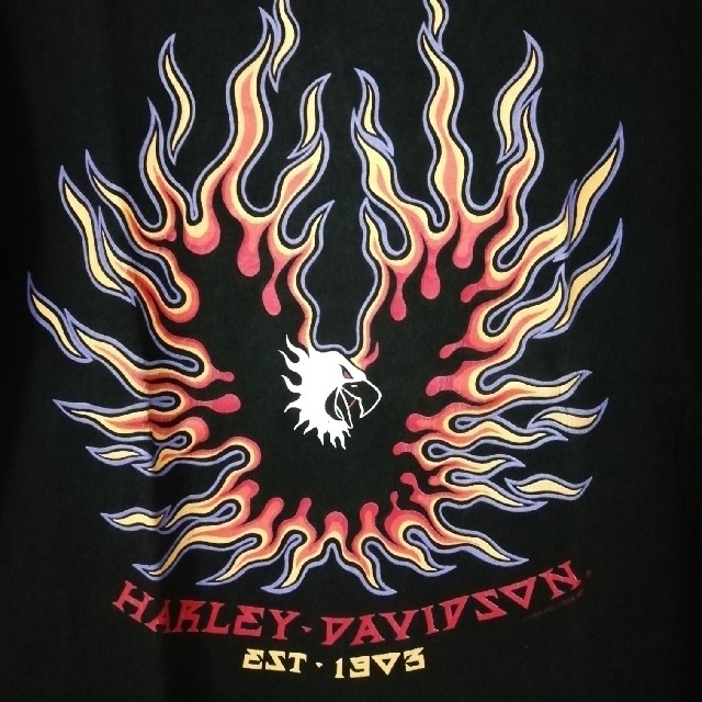 Harley Davidson(ハーレーダビッドソン)のユージ様ご専用   HARLEY－DAVIDSON  Tシャツ  Mサイズ メンズのトップス(Tシャツ/カットソー(半袖/袖なし))の商品写真