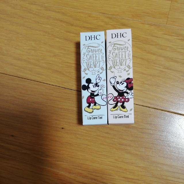 DHC(ディーエイチシー)のDHC ☆ リップケアティント　ミッキー&ミニー コスメ/美容のスキンケア/基礎化粧品(リップケア/リップクリーム)の商品写真