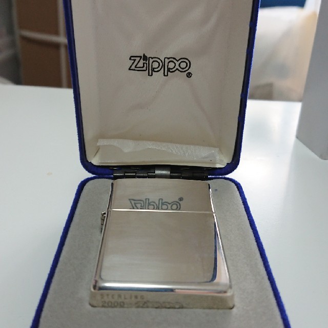 ZIPPO(ジッポー)のzippo sterling silver 2000年製 #14 メンズのファッション小物(タバコグッズ)の商品写真