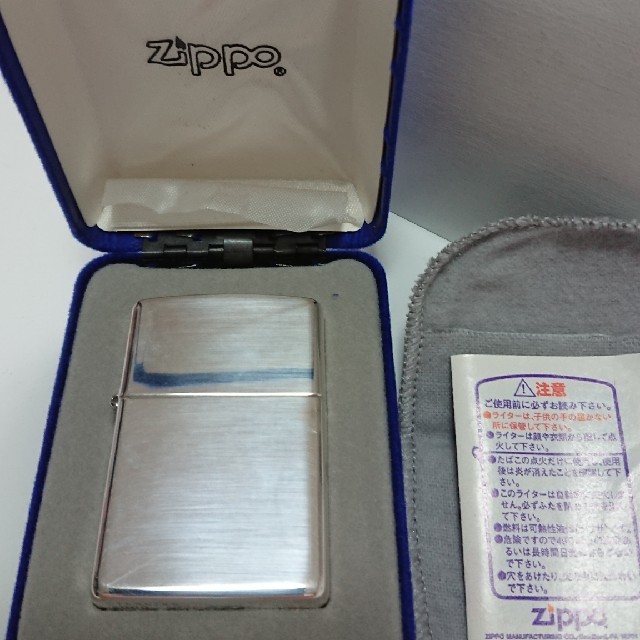 ZIPPO(ジッポー)のzippo sterling silver 2000年製 #14 メンズのファッション小物(タバコグッズ)の商品写真