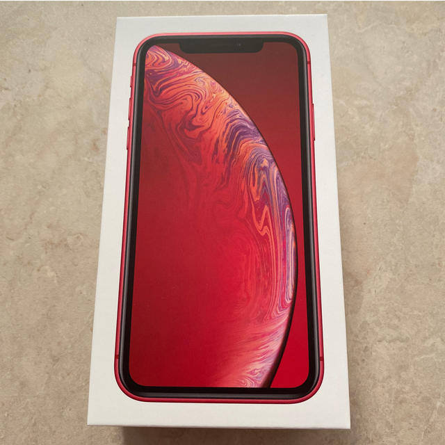 新品未使用 iPhone  XR 64GB SIMロック解除可スマートフォン/携帯電話