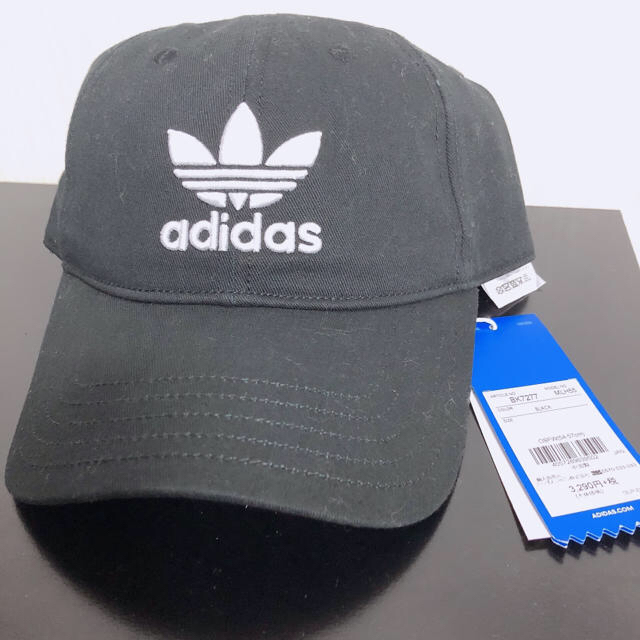 adidas(アディダス)の新品未使用 アディダス adidas キャップ 黒 54〜57 レディースの帽子(キャップ)の商品写真