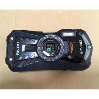 リコー(RICOH)のつむつむ様 デジタルカメラ リコー WG-40 ブラック(コンパクトデジタルカメラ)