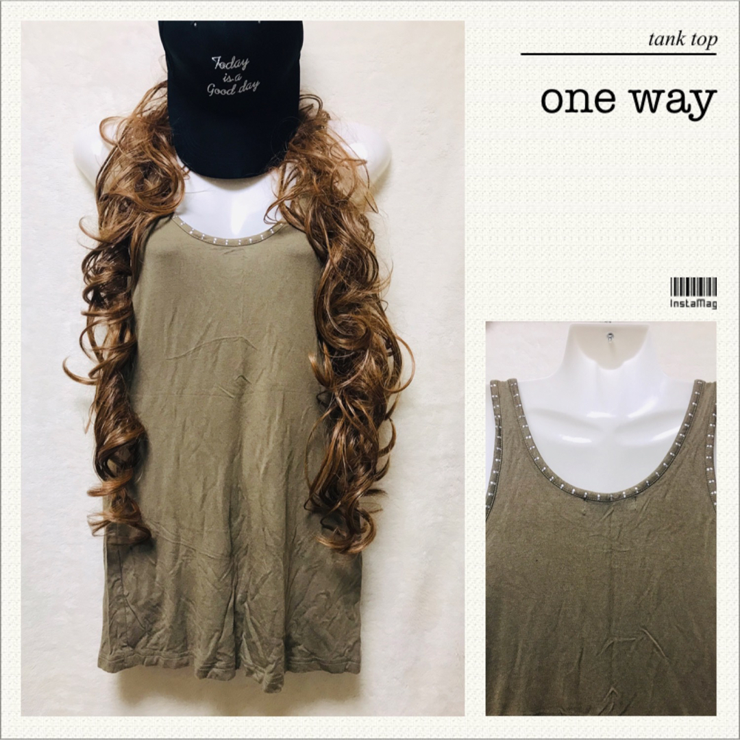 one*way(ワンウェイ)のone way タンクトップ♡ レディースのトップス(タンクトップ)の商品写真