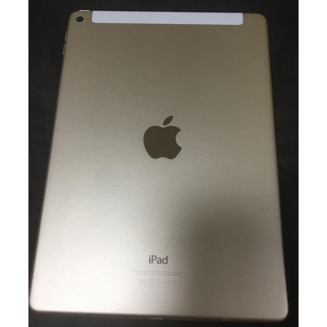 iPad(アイパッド)のiPad Air2 Wi-Fi＋Cellular 16GB ゴールド スマホ/家電/カメラのPC/タブレット(タブレット)の商品写真