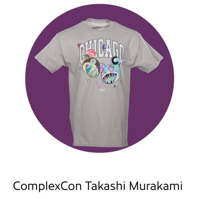 【正規品】村上隆 complex con Tシャツ L グレー