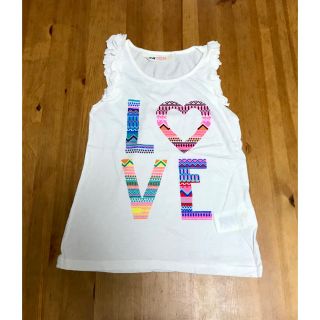 エイチアンドエム(H&M)のH&M LOVE タンクトップ エイチアンドエム 子供服 110cm(Tシャツ/カットソー)